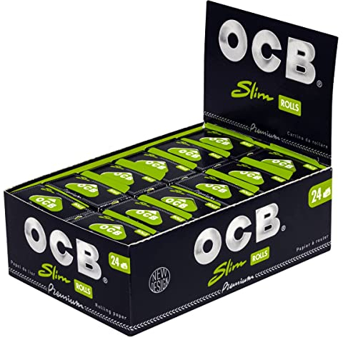 OCB - BLäTTCHEN - 24 STK. - SLIM PREMIUM - AUF ROLLE