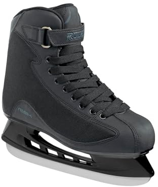 Roces Rsk 2 - Patines de Hielo para Hombre, Talla 12, Color Negro