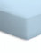 Schlafgut Spannbettlaken aus elastischem Jersey, 50171 90 x 190 cm bleu dragé