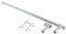Spares2go 'Cut to size' Towel Rail/Door Handle For CDA Oven Cookers (Silver)