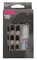 Sophy Robson Nail-Its False Nails Dark Red Half Moon 24 Press-On Nails