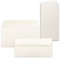 FarbenFroh by GUSTAV NEUSER 50x Faltkarten-Set mit Briefumschlägen DIN Lang in Naturweiß (Weiß) - 21 x 10,5 cm - Blank Klappkarten und Umschläge für Einladungen und Grüße zu Geburtstag und Hochzeit
