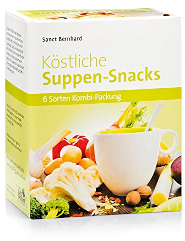 Sanct Bernhard Suppen-Snack Set 6 Sorten Kombi-Packung