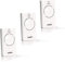 3 trasmettitori portatili FAAC XT2 433 SLH LR, di colore bianco