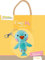 Avenue Mandarine KC048C Set Mini Couz'In, ideal für Kinder ab 6 Jahren, mit 1 Schlüsselanhänger, vorgelochte Fellelemente, Füllwatte, 1 Nadel aus Kunststoff, 3 Garnrollen, 1 Set, Nina