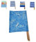 Aves-24 Windschutz 8m x 80cm f. Strand Garten See Meer SICHTSCHUTZ Blickschutz (3. Delfine)