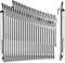 com-four® 48x Zelt-Heringe aus Stahl - robuste Erdnägel in V-Form für Camping und Outdoor - ideal für normalen Boden 235mm - V Profil