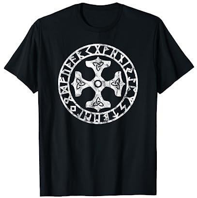 Thors Hammer Runen Kreis Wikinger Symbol Nordisch Keltisch T-Shirt