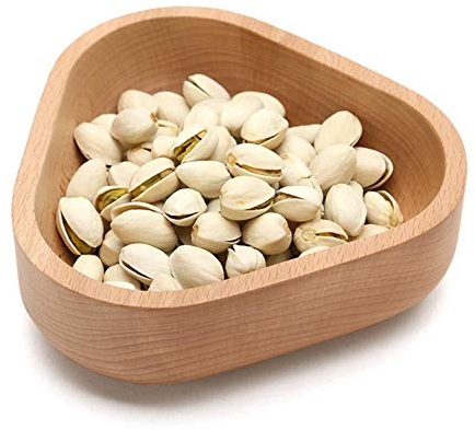 SAGIUSDM Bol en Bois Massif bébé créatif Bol Enfants Grand Bol à déjeuner Style Japonais Vaisselle, Couleur du Bois