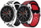 Syxinn Compatible para 22mm Correa de Reloj Galaxy Watch 46mm/Gear S3 Frontier/Classic/Galaxy Watch 3 45mm Banda de Silicona Deportiva Pulsera para Moto 360 2nd Gen 46mm/Huawei Watch GT/Ticwatch Pro