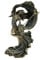 Veronese 708-7775 Nyx griechische Göttin der Nacht 28 cm Figur bronziert Nox