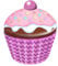 MediMuc Cupcake groß Blumen - Aufbewahrungsdose, Keksdose, Blechdose - lebensmittelecht - Vol. 1,5l - Maße: (Durchmesser x Höhe): 18,5 x 18,0cm