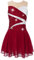 Alvivi Abito da Pattinaggio Artistico Bambina Paillettes Chiffon Vestito Danza Classica Body da Ballo Abito da Ballo Latino Ballerina Jazz Danza Moderna Performance Rosso 8 Anni