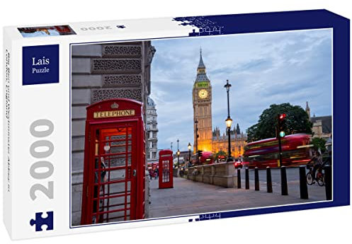Lais Puzzle Big Ben und Westminster Abbey in London, England 2000 Teile