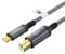 USB B to USB C printer cable 1M, USBType C to USB B 2.0 Data Cable for HP/Epson/Canon Printer,Scanner, USB C Printer Cable for MacBook Pro, iMac, XPS, Acer, ASUS,Casio digital piano MIDI controller