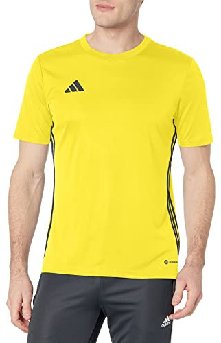 adidas Men's Tabela 23 Jersey, Team Yellow/Black