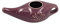 Biebri Neti Pot de nettoyage nasal en céramique Violet 250 ml