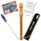 Starter-Bundle mit Tuyama TFS-16B (barocke Griffweise) Sopranblockflöte sowie 'Meine Lustige Blockflöte' Band 1 - Ideal für Einsteiger - ISBN: 9783931788896
