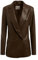GUESS Women's Slim Fit Jacked Emelie, Faux Leather, Brown L