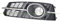 Audi - A6 (4GC) - Mod. 07/16-04/19 mit Loch für Geschwindigkeitsregelung mit silber Leiste Mod. S-Line