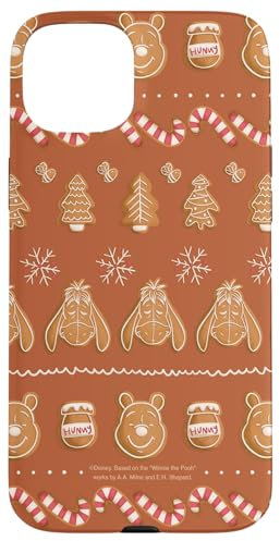 iPhone 15 Plus Disney Winnie the Pooh Eeyore Gingerbread Holiday Christmas Case