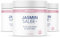 BIOVANA Jasminsalbe Plus, Jasmin Salbe mit Collagen und Aloe Vera, Eye Cream, Augenringe entfernen, 100 ml Inhalt (3x)