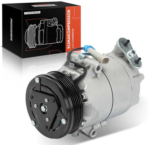 Frankberg Klimaanlagen Kompressor mit Kupplung Kompatibel mit Corsa C X01 Astra G Cabriolet T98 Astra G CC T98 Meriva X03 Replace# 1854111, inkl. Öl vorbereift