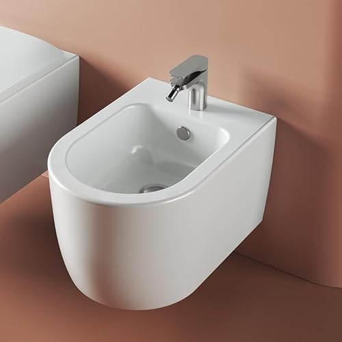 Bidet Sospeso Monet Bianco Lucido