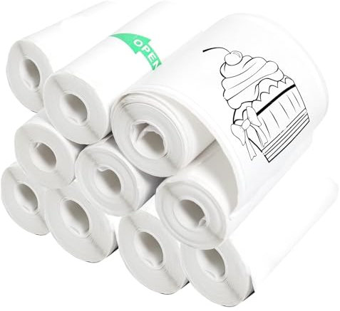 10 Rolls Thermal Printer Paper - Mini Printer Paper for Kids Cameras, Instant Print Paper for Photo Printers, Compatible with Mini & Instant Printers