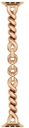 Kate Spade New York Damen-Designer-Armband aus Edelstahl für Apple Watch®, 38/40/41/42/44/45 mm (Modell: KSS0200E), rose gold, Einheitsgröße