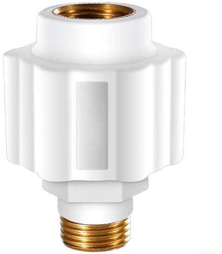 Mehrzweck-Durchlauferhitzer, Anti-Elektrizitäts-Wand, Sicherheitsanschluss, auslaufsicher, isoliert, Metall, ABS, 10,2 cm Gewinde (1 Kupferzahn)