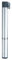Topeak Master Blaster Micro Rocket ALT Aluminium-Rahmenpumpe mit T-Griff und Seitenhalterung