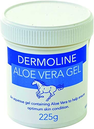 Dermoline Aloe Vera Gel, White, 225g