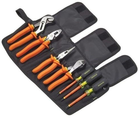 Greenlee 0159-01-INS Zangen und Schraubendreher-Set, 7-teilig