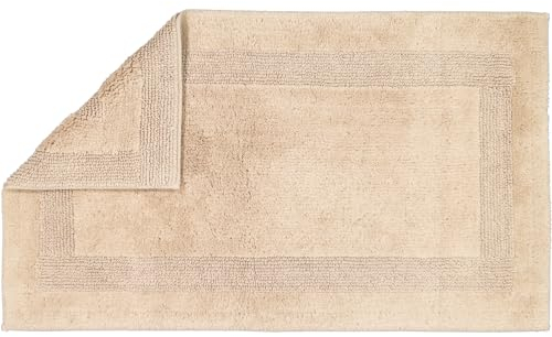 Cawö Badteppiche Luxus Badteppich 1000 Sand - 375