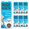 Rude Health 6 x 1 Litre Organic Coconut Dairy-Alt Milk, 100% Natural Organic Drink, Lactose Free, Dairy Free & Gluten-Free, No Added Sugar, Award-Winning, Healthy & Vegan, 100% Recyclable Packaging