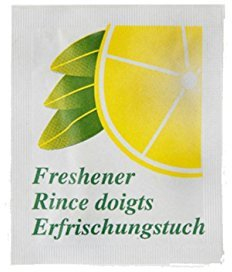 Handy Freshener Lot de 100 lingettes au citron