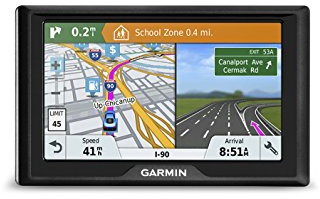 Garmin Drive 51 USA LMT-S Système de Navigation GPS avec Cartes à Vie, trafic en Direct et Parking en Direct, alertes de conducteur, accès Direct, TripAdvisor et données Foursquare