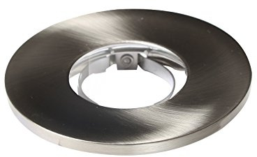 Knightsbridge EVO Fixed IP65 Brushed Chrome Bezel