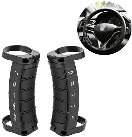 Camcorder Telecomando wireless universale per lettore DVD GPS per auto Camecho, pulsante per telecomando volante per DVD per auto
