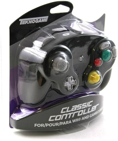 Teknogame Classic Gamecube Manette Pad Noir