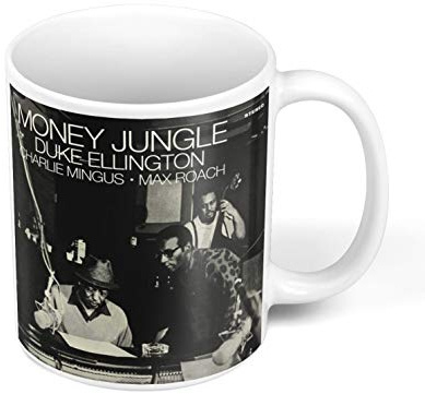 Keramik-Kaffeetasse, 325 ml, Ellington Mingus Money Jungle Classic Jazz Album Artwork Cover