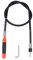 Herramienta Rotativa de Eje Flexible, Accesorio de Eje Flexible Mandril de Cable de Extensión de Taladro Eléctrico Flexible para Tallar, Lijar Y Pulir
