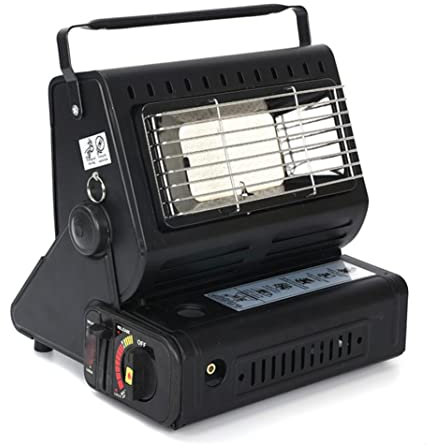 Compact Gas Heater Portable Compact Mobile Caravan Outdoor Heat Lamp Butane for Hicking Patio Indoors,Home Accessories,Outdoor Supplies