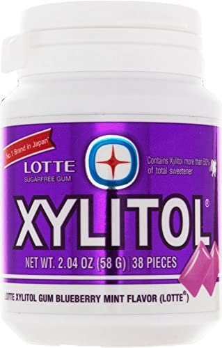 Lotte Xilitolo, gomma alla menta mirtillo, 58 ml, 1 pezzo