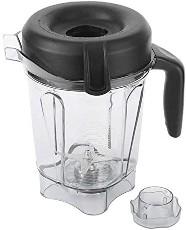 Greendhat Piezas reemplazables - Jarra de licuadora Transparente de 64oz con Tapa de Hoja Apta para exprimidor v-itamix k-itchen, Accesorio de Piezas de Repuesto para licuadora