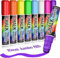 KERIFI Pennarelli a Gesso Liquido Cancellabili – 8 Colori, Punta Larga 10MM – Pennarelli per Lavagna, Finestra, Vetro, Specchio, Lavagna Bianca – Facili da Pulire, Ideali per Bambini e Adulti