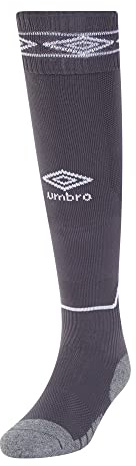 Umbro Childrens/Kids Diamond Football Socks (12 UK Child-2 UK) (Carbon/White)