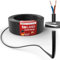 MAS Premium Von 5 bis 100m Kunststoffschlauchleitung H05VV-F 2, 3 oder 5 x0,75; x1; x1,5 oder x2,5 und 4G0,75 Flexible Leitung Kabel Leitung Gerätekabel (H05VV-F 2x0,75 SW, 5m)