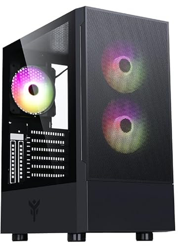 EMCA4 Computer Gaming PC Ryzen 5 5500 - Radeon RX 6600 8GB - M.2 500GB nvme - Ram 16GB DDR4 3200Mhz - B450 - ARGB - Windows 11